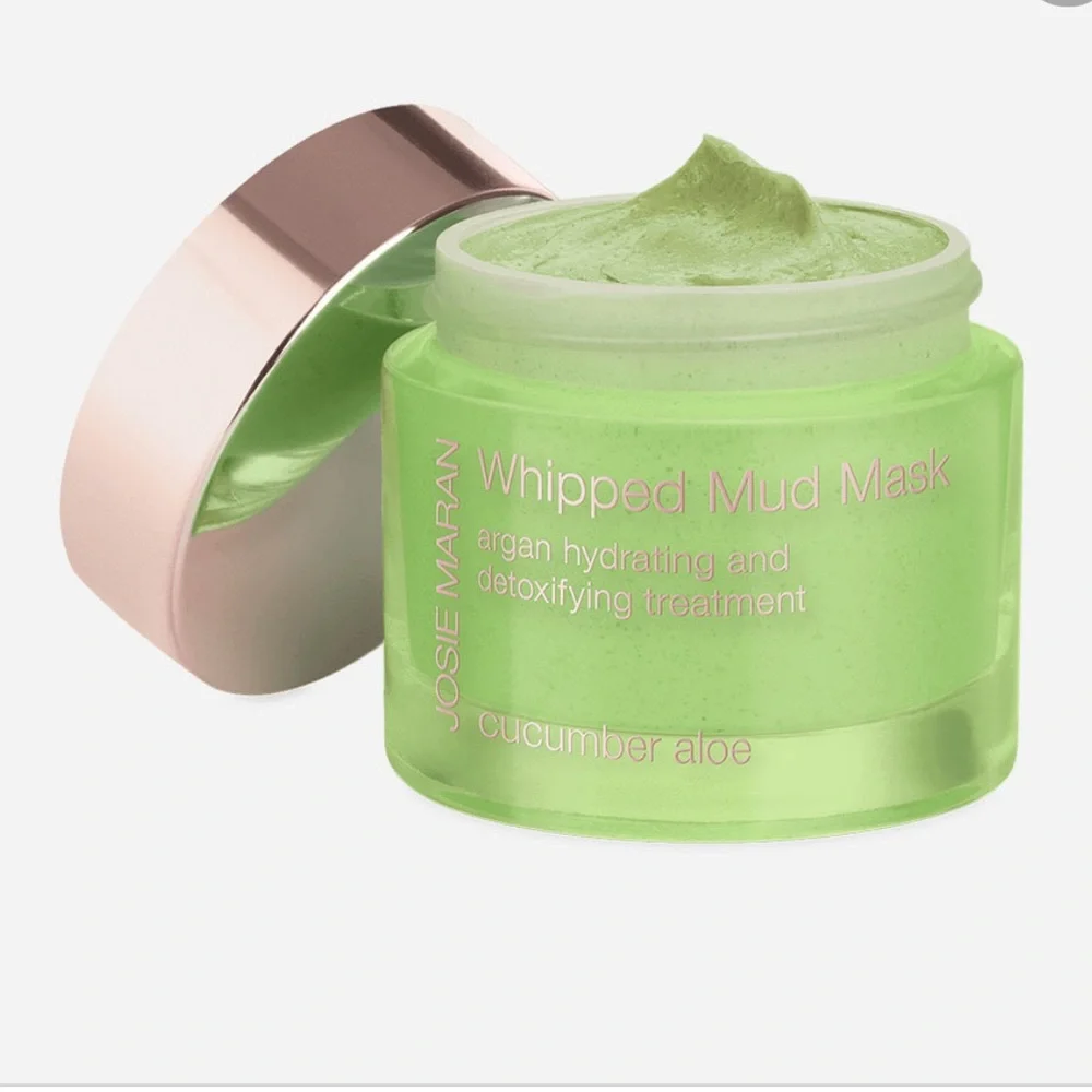 Josie Maran whipped mud mask Sephora green cucumber aloe new jar - Picture 1 of 2